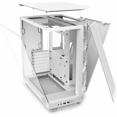 Корпус NZXT H6 Flow RGB White (CC-H61FW-R1) без БЖ Корпус NZXT H6 Flow RGB White (CC-H61FW-R1) без БЖ