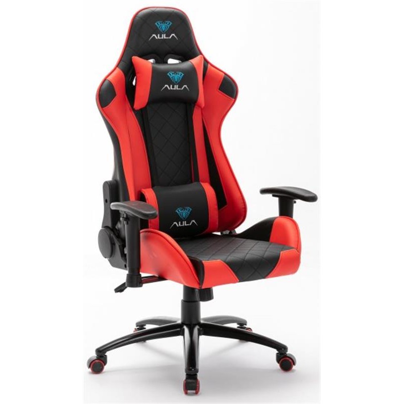 Крісло для геймерів Aula F1029 Gaming Chair Black/Red (6948391286181)