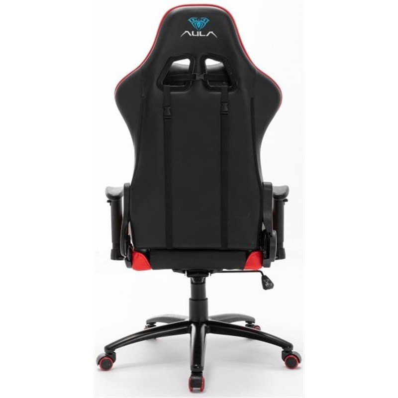 Крісло для геймерів Aula F1029 Gaming Chair Black/Red (6948391286181)