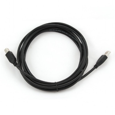 Кабель Cablexpert USB - USB Type-B V 2.0 (M/M), 3.0 м, чорний (CCP-USB2-AMBM-10)