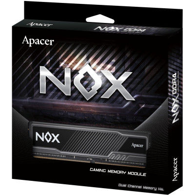 Модуль пам`ятi DDR4 2x16GB/3200 Apacer NOX (AH4U32G32C282MBAA-2)