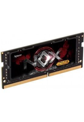 Модуль пам`ятi SO-DIMM 8GB/3200 DDR4 Apacer NOX Black (A4S08G32CLYBDAA-1)