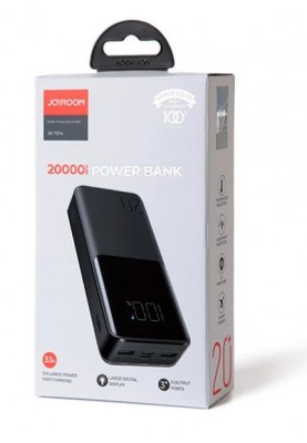 Універсальна мобільна батарея Joyroom 20000mAh 15W Black (JR-T014)
