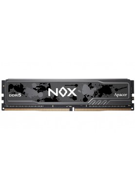 Модуль пам`ятi DDR5 32GB/5200 Apacer NOX (AH5U32G52C522MBAA-1)