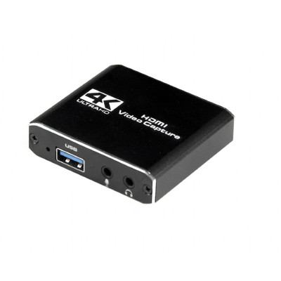 Адаптер Cablexpert HDMI - HDMI+USB+3.5 мм (F/F), Black (UHG-4K2-01) Адаптер Cablexpert HDMI - HDMI+USB+3.5 мм (F/F), Black (UHG-4K2-01)