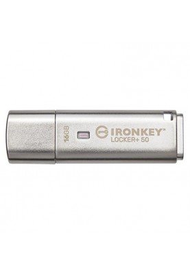 Флеш-накопичувач USB3.2 16GB Kingston IronKey Locker+ 50 (IKLP50/16GB)