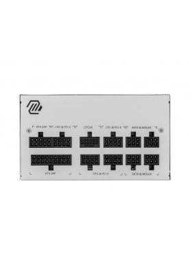 Блок живлення MSI MAG A850GL PCIE5 White 850W