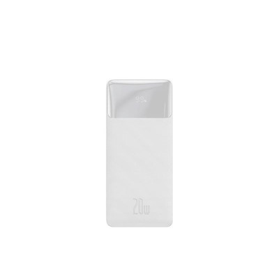 Універсальна мобільна батарея Baseus Bipow 20W 20000 mAh White (PPDML-M02) (1283126558771)