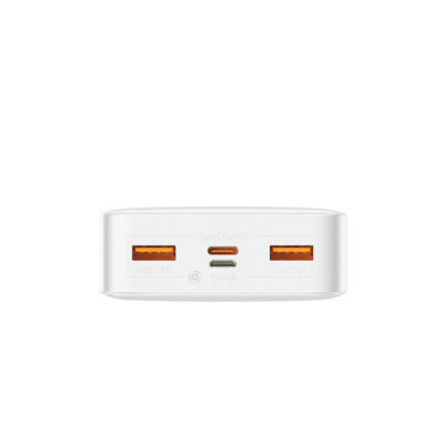 Універсальна мобільна батарея Baseus Bipow 20W 20000 mAh White (PPDML-M02) (1283126558771)
