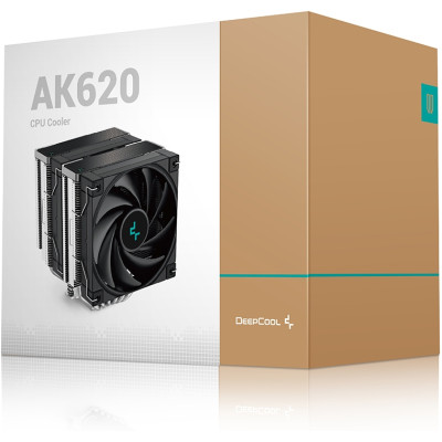 Кулер процесорний DeepCool AK620 (R-AK620-BKNNMT-G) Кулер процесорний DeepCool AK620 (R-AK620-BKNNMT-G)