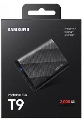 Накопичувач зовнішній SSD 2.5" USB 1.0TB Samsung T9 Black (MU-PG1T0B/EU)