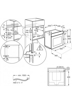 Духова шафа Electrolux EOF5C50BZ