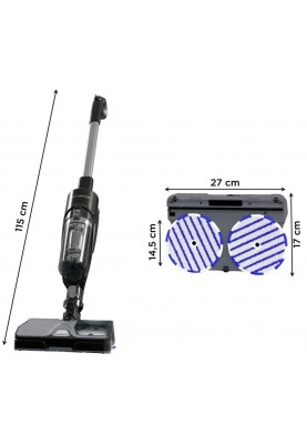 Акумуляторний пилосос Rowenta X-Combo GZ3039WO