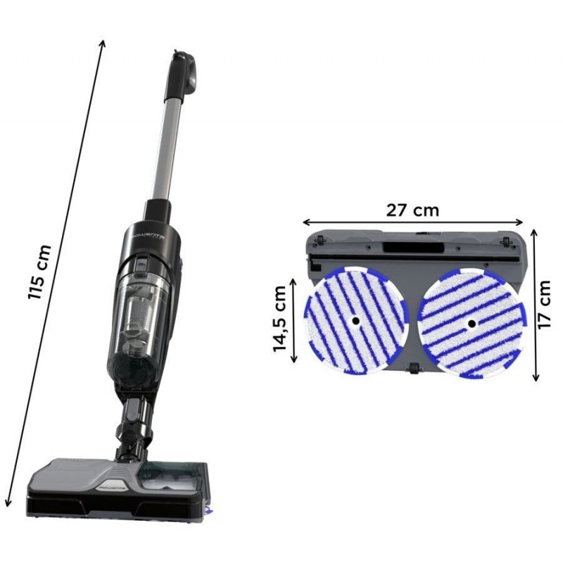 Акумуляторний пилосос Rowenta X-Combo GZ3039WO
