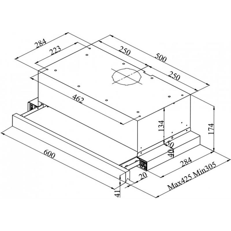 Витяжка Beko HNT61310X