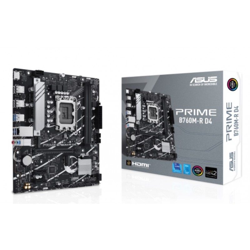 Материнська плата Asus Prime B760M-R D4 Socket 1700