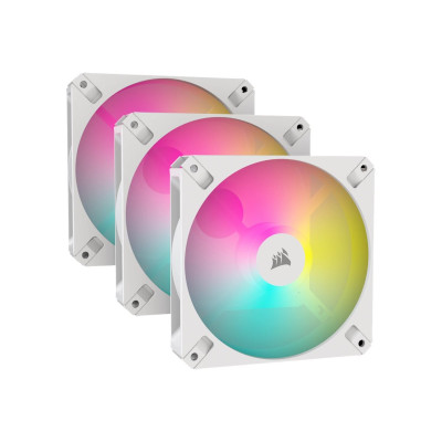 Вентилятор Corsair iCUE AR120 Digital RGB 120mm PWM Fan Triple Pack White (CO-9050169-WW)