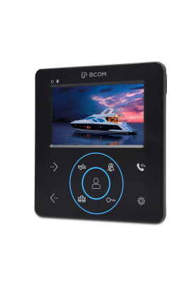 Відеодомофон 4" BCOM BD-480 Black