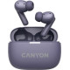 Bluetooth-гарнітура Canyon OnGo TWS-10 ANC ENC Purple (CNS-TWS10PL)