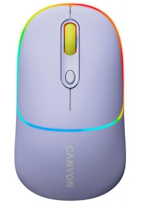 Миша бездротова Canyon MW-22 Dual Band RGB Wireless Mountain Lavender (CNS-CMSW22ML)