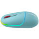Миша бездротова Canyon MW-22 Dual Band RGB Wireless Dark Cyan (CNS-CMSW22DC)