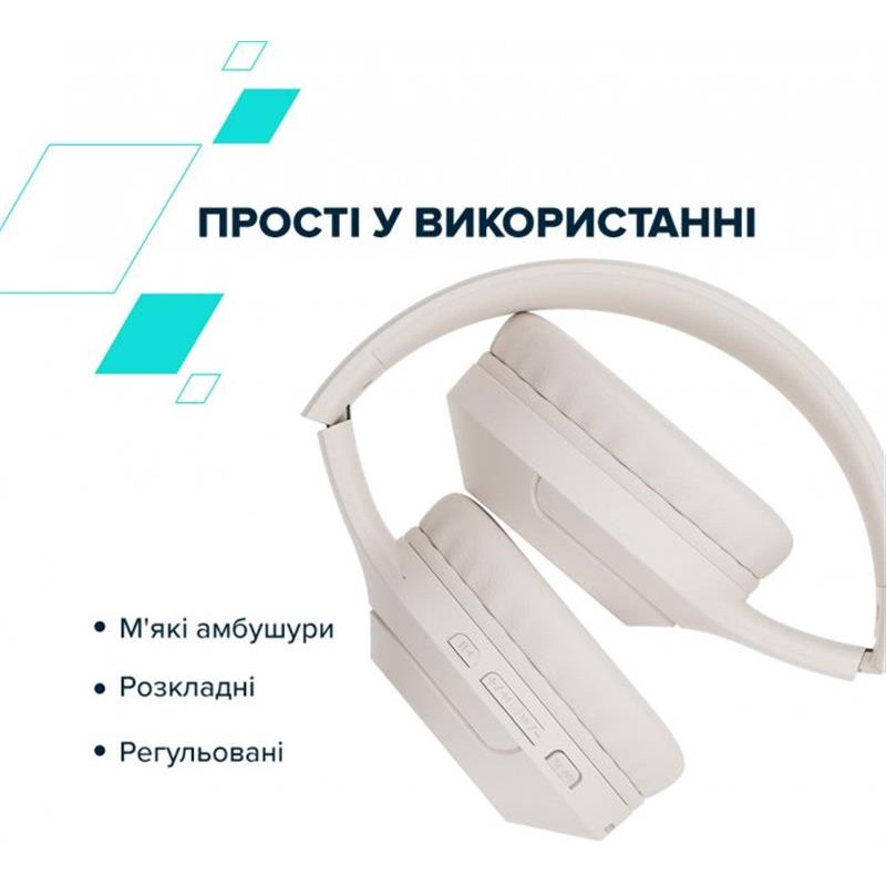 Bluetooth-гарнітура Canyon BTHS-3 Beige (CNS-CBTHS3BE)