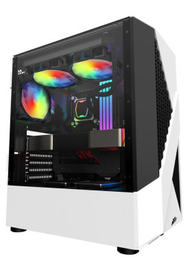 Корпус 1stPlayer F3-A-WH-4F1 White без БЖ