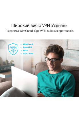 Бездротовий маршрутизатор Asus RT-AX52 (90IG08T0-MO3H00)