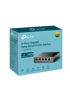 Комутатор TP-Link TL-SG105MPE