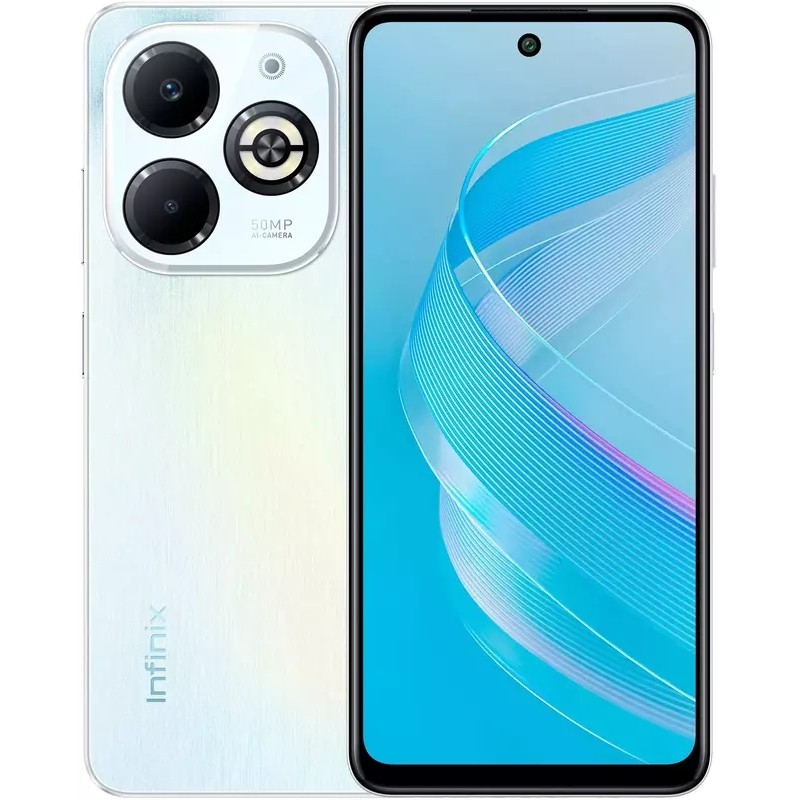 Смартфон Infinix Smart 8 Plus X6526 4/128GB Dual Sim Galaxy White