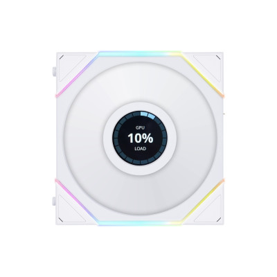 Вентилятор Lian Li TLLCD 120-1, White Cooler (G99.12TLLCD1W.00)