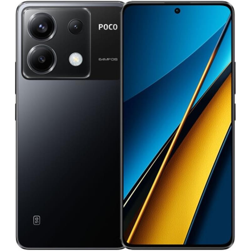 Смартфон Xiaomi Poco X6 5G 12/256GB Dual Sim Black EU_