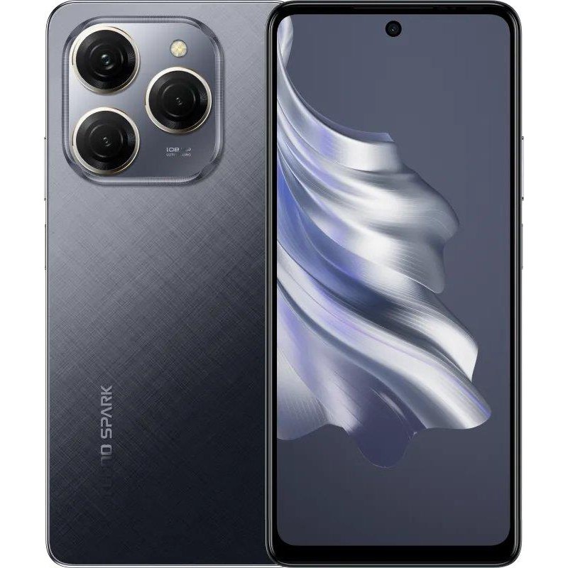 Смартфон Tecno Spark 20 Pro (KJ6) 8/256GB Dual Sim Moonlit Black (4894947014178)