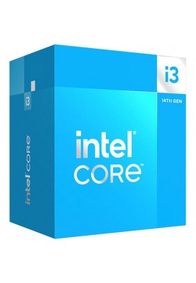 Процесор Intel Core i3 14100F 3.5GHz (12MB, Raptor Lake Refresh, 60W, S1700) Box (BX8071514100F)