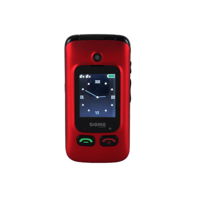 Мобiльний телефон Sigma mobile Comfort 50 Shell Duo Type-C Dual Sim Red/Black (4827798212516)