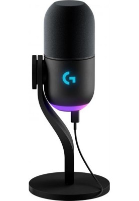 Мiкрофон Logitech Yeti GX Dynamic RGB Gaming Mic with Lightsync Black (988-000569)