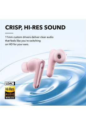Bluetooth-гарнітура Anker SoundCore Liberty 4 NC Pastel Pink (A3947G51)