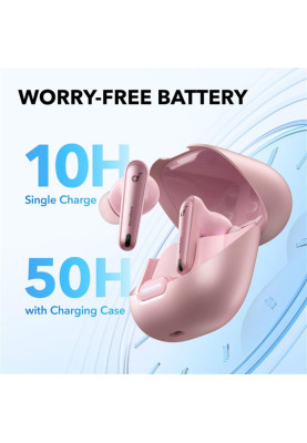 Bluetooth-гарнітура Anker SoundCore Liberty 4 NC Pastel Pink (A3947G51)
