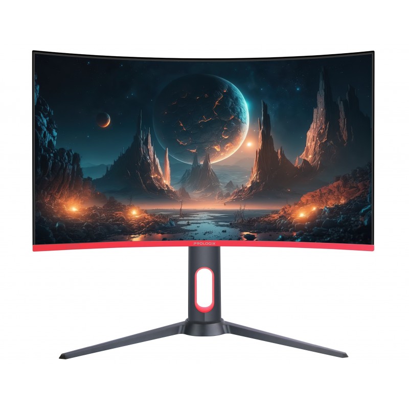 Монітор Prologix Gaming 27" GM2724CQP VA Black Curved 165Hz