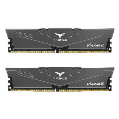 Модуль пам`ятi DDR4 2x4/2666 Team T-Force Vulcan Grey (TLZGD48G2666HC15BDC01)
