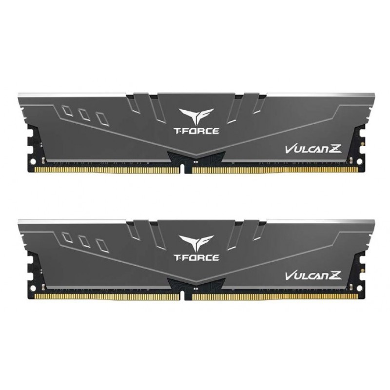 Модуль пам`ятi DDR4 2x4/2666 Team T-Force Vulcan Grey (TLZGD48G2666HC15BDC01)