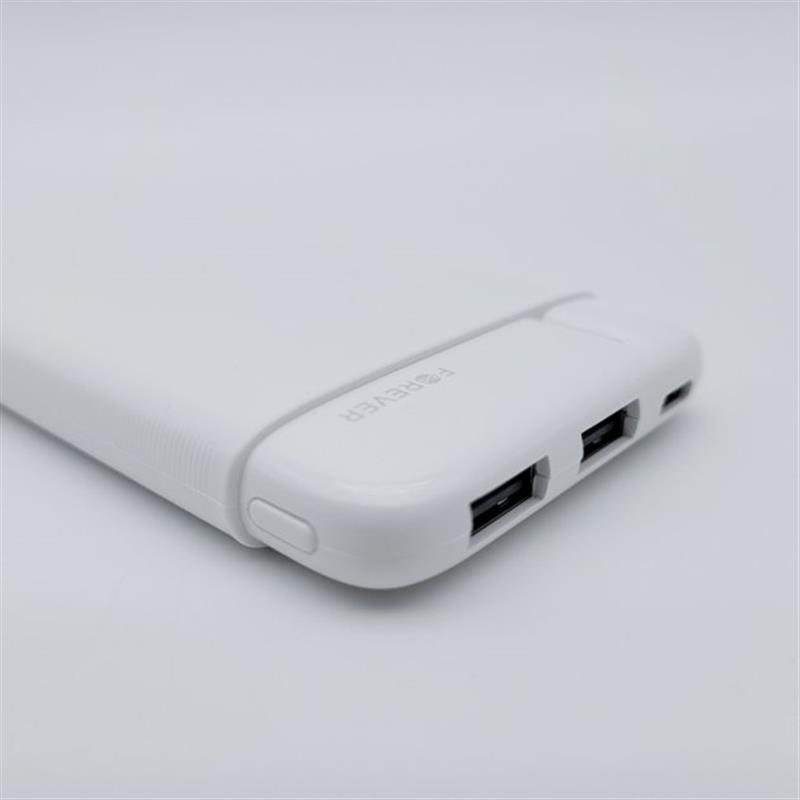 Універсальна мобільна батарея Forewer TB-100M 10000mAh White (1283126565106)