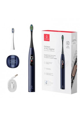 Розумна зубна електрощітка Oclean X Pro Digital Electric Toothbrush Dark Blue (6970810553482)