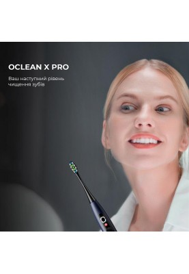 Розумна зубна електрощітка Oclean X Pro Digital Electric Toothbrush Dark Blue (6970810553482)