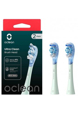 Насадка для зубної електрощітки Oclean UG01 G02 Ultra Gum Care Brush Green (2 шт) (6970810553536)