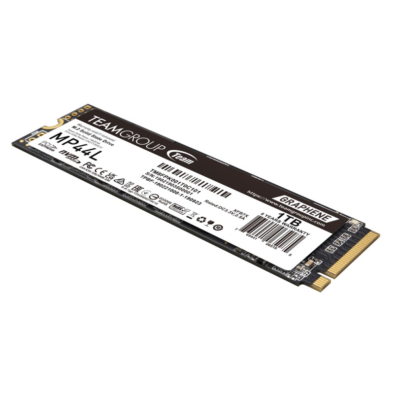 Накопичувач SSD 1TB Team MP44L M.2 2280 PCIe 4.0 x4 3D SLC (TM8FPK001T0C101)