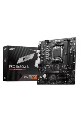 Материнська плата MSI Pro B650M-B Socket AM5