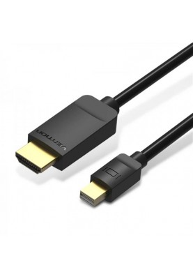 Кабель Vention MiniDisplayPort-HDMI, v1.4, 2 m, Black (HABBH)