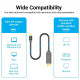 Кабель Vention MiniDisplayPort-HDMI, v1.4, 2 m, Black (HABBH)