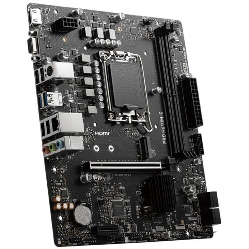 Материнська плата MSI Pro H610M-E Socket 1700